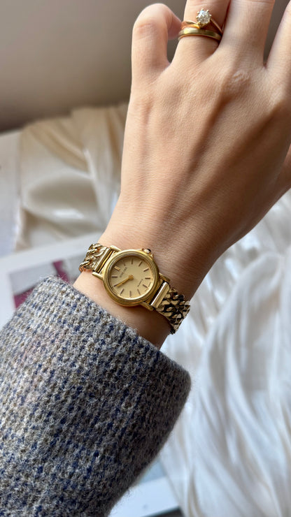 Vintage Sunlord Watch 1990s - Gold Plated