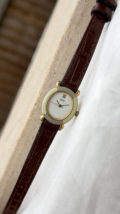 Vintage Seiko Women's Watch 1995 - Enameled case