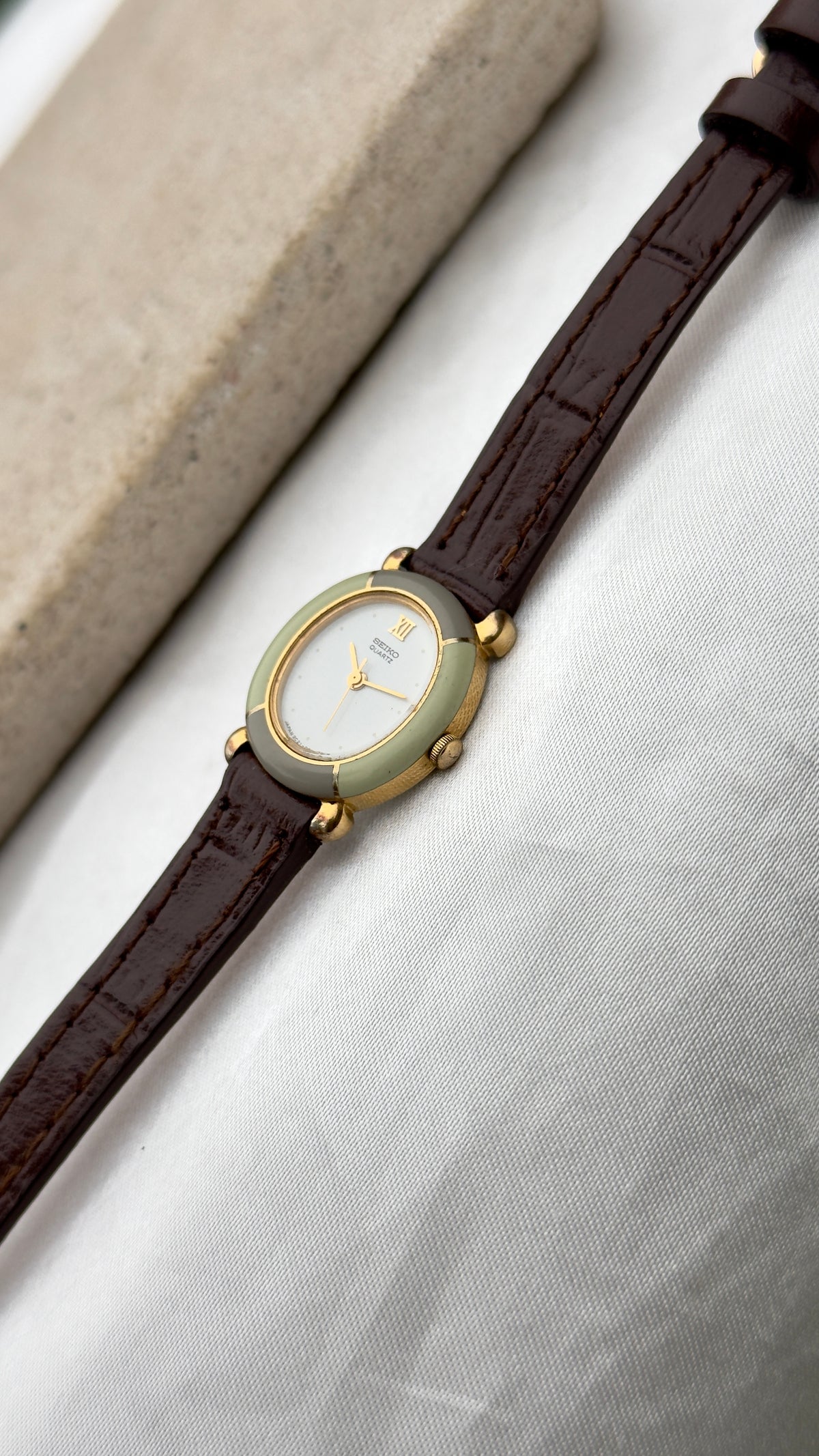 Vintage Seiko Women's Watch 1995 - Enameled case