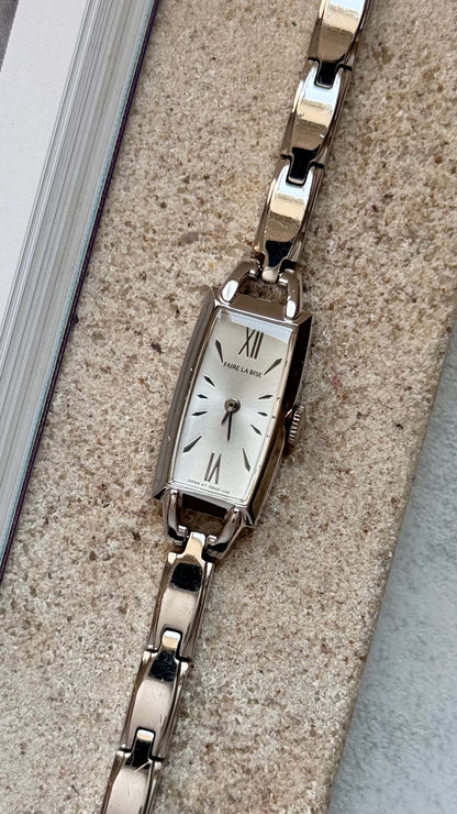 Faire La Bise vintage watch - Sterling silver