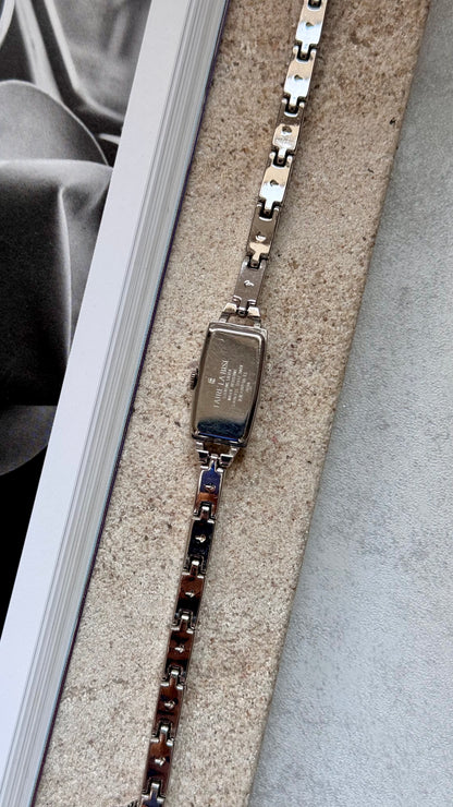 Faire La Bise vintage watch - Sterling silver