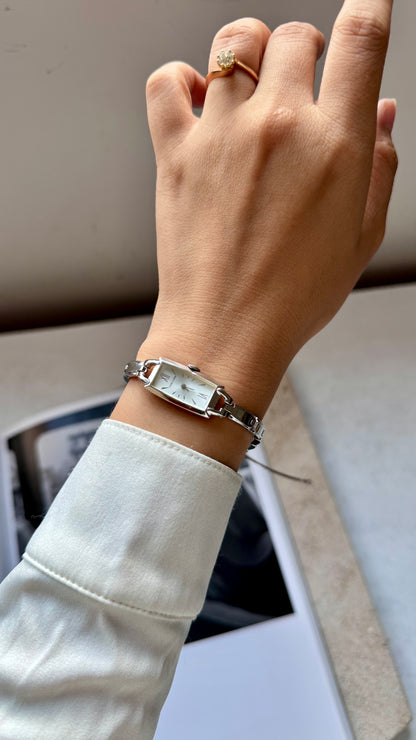 Faire La Bise vintage watch - Sterling silver