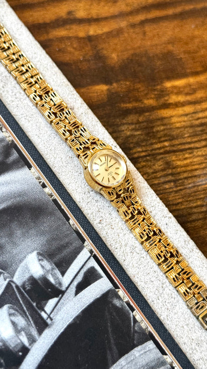 Vintage Seiko Watch 1973 - Manual Wind, 18ct Gold Plated