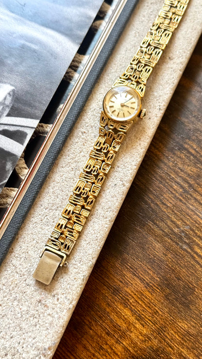 Vintage Seiko Watch 1973 - Manual Wind, 18ct Gold Plated