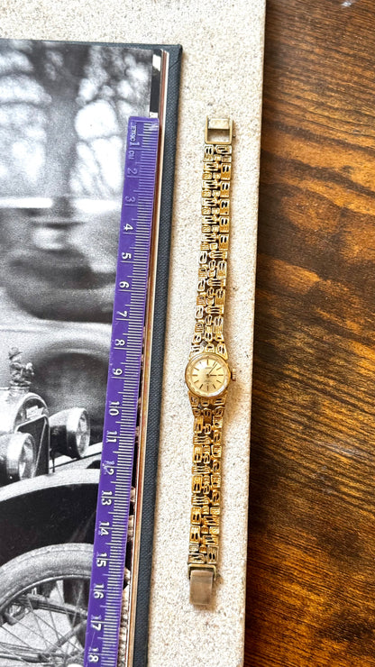 Vintage Seiko Watch 1973 - Manual Wind, 18ct Gold Plated