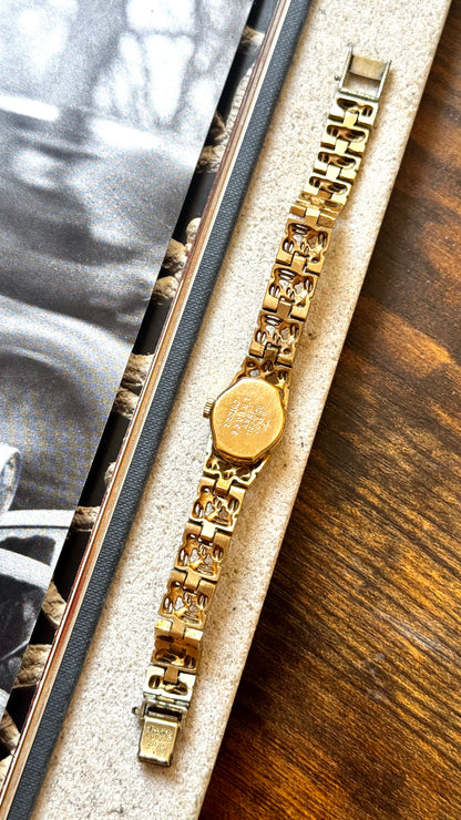 Vintage Seiko Watch 1973 - Manual Wind, 18ct Gold Plated