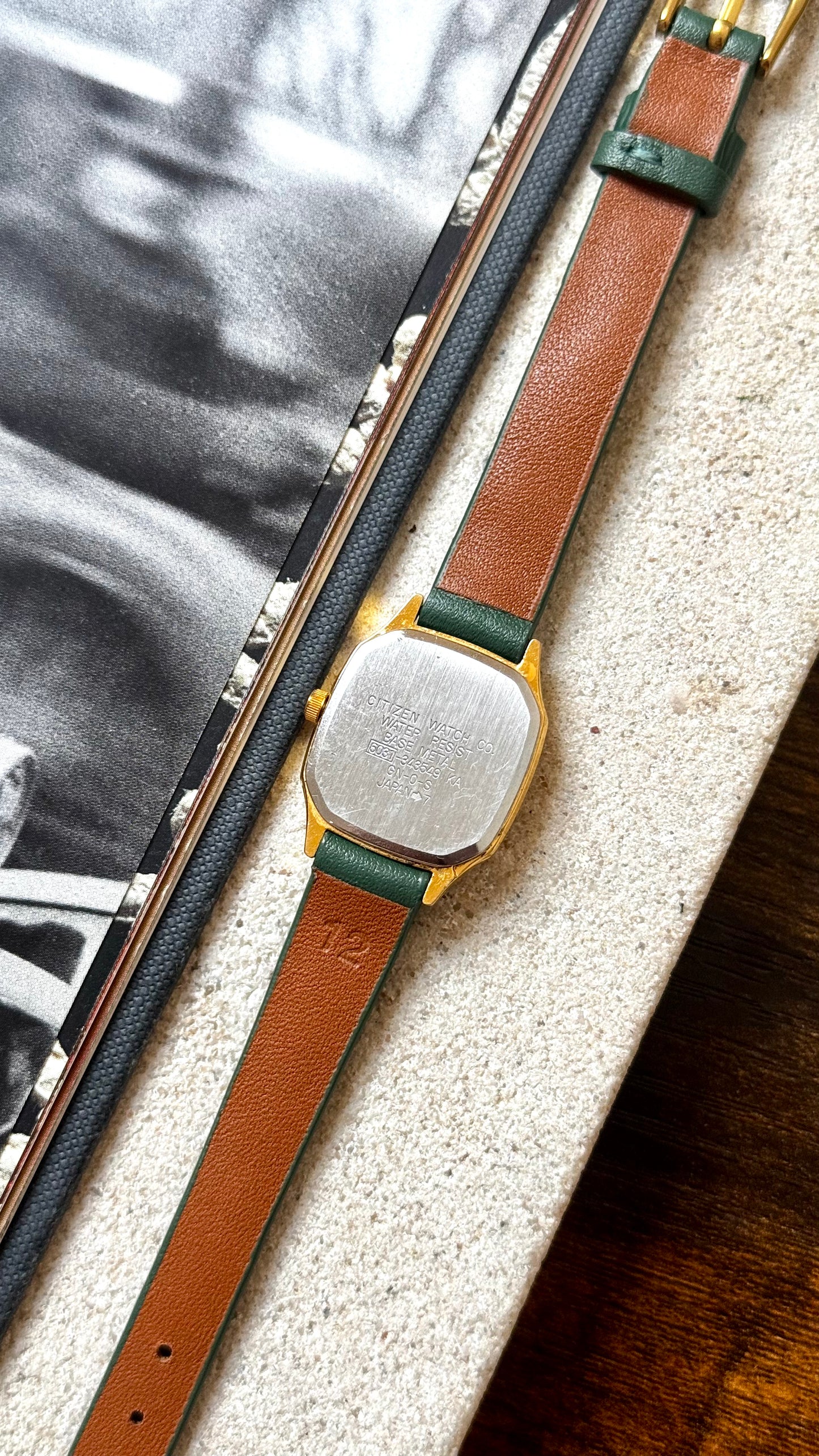 Citizen Vintage Watch 1990s - 18ct Gold Plated