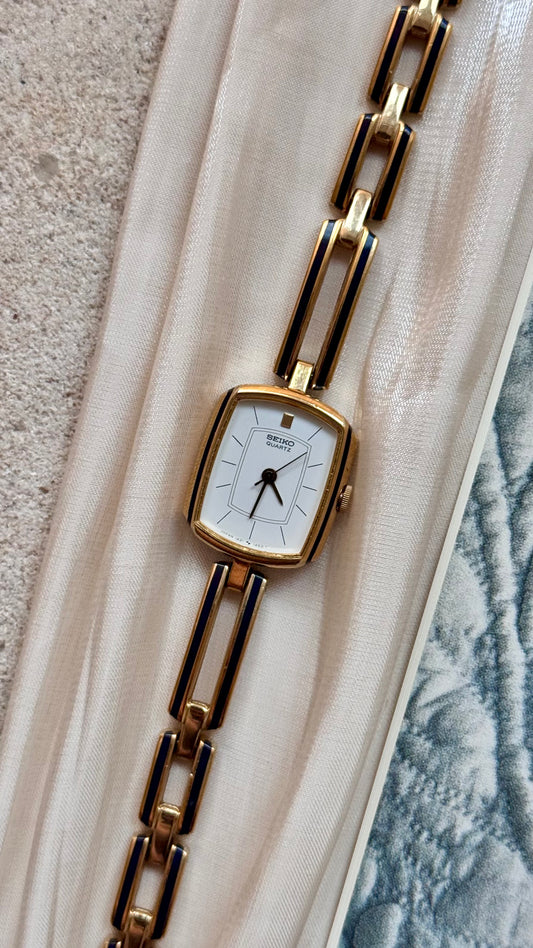 Super Rare Find Vintage Seiko Watch 1999 - Gold Plated