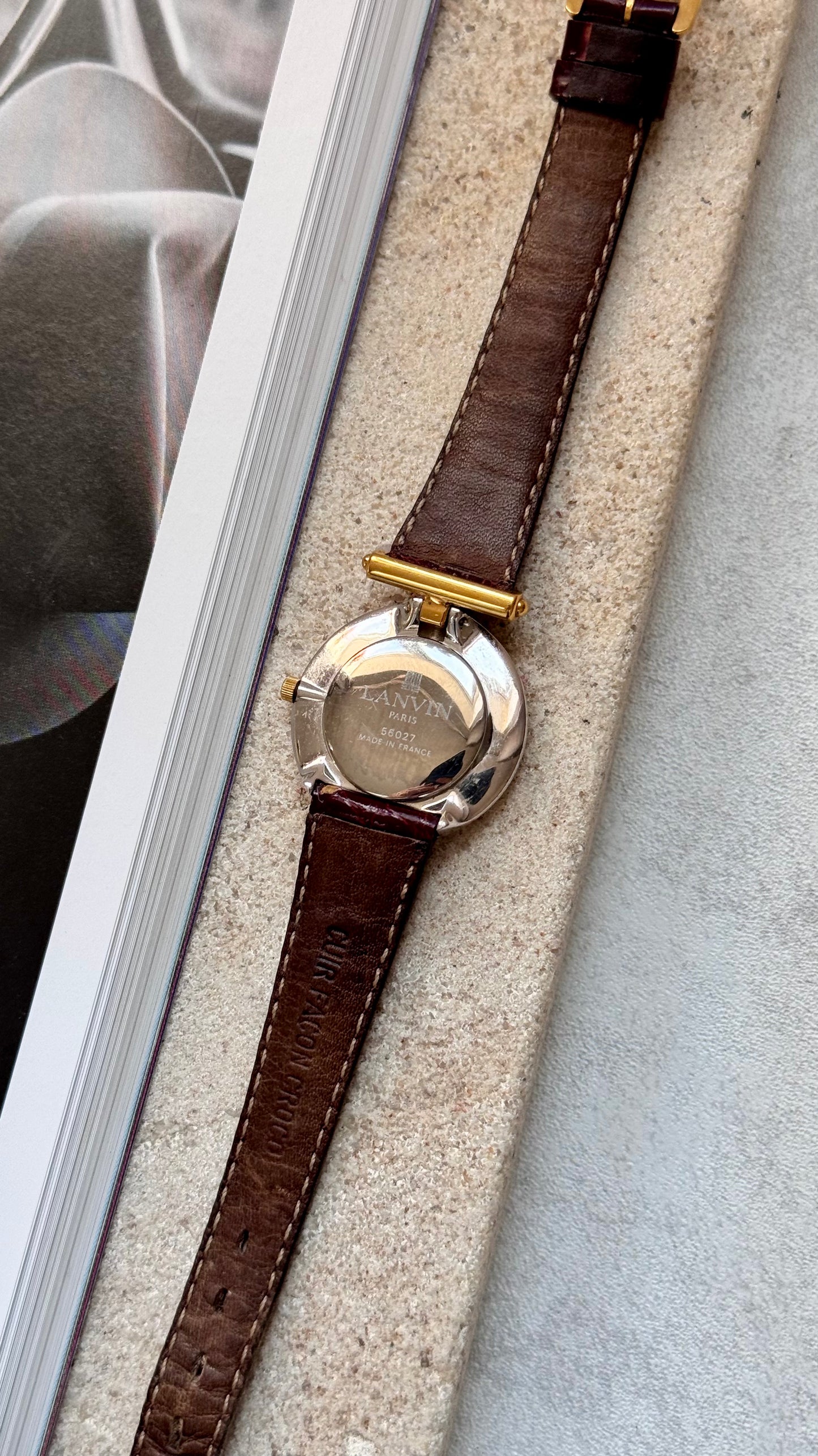 Lanvin Paris vintage watch