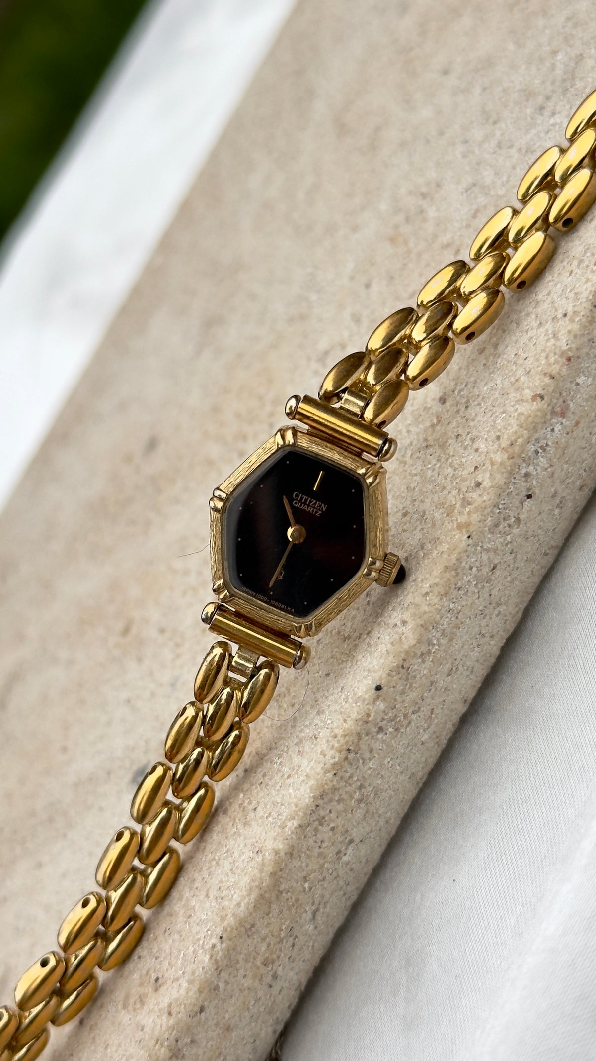 1981 Citizen CQ Vintage Watch - Gold Plated