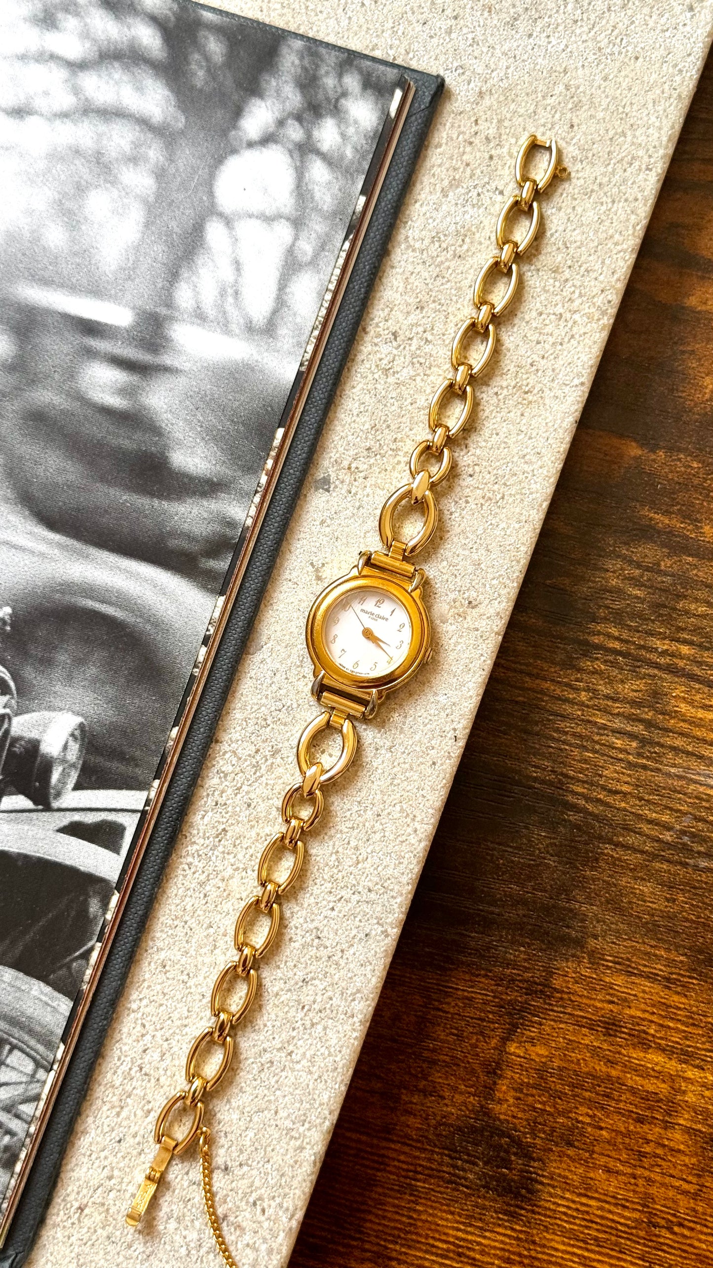 Marie Claire vintage watch - gold plated
