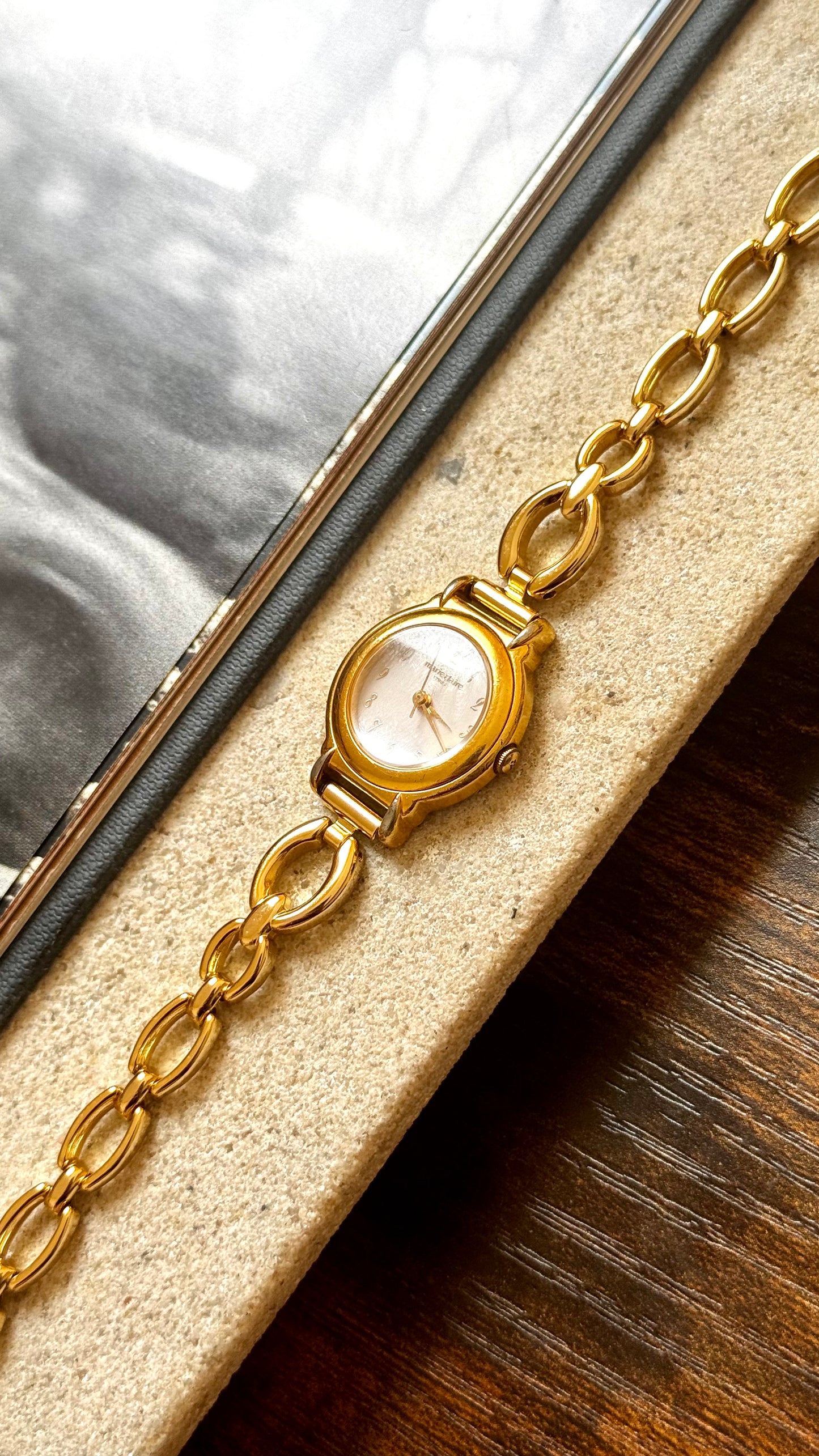 Marie Claire vintage watch - gold plated