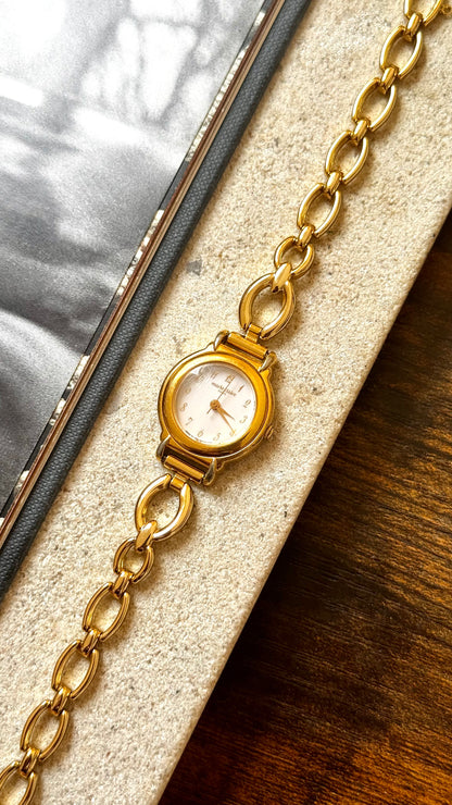 Marie Claire vintage watch - gold plated