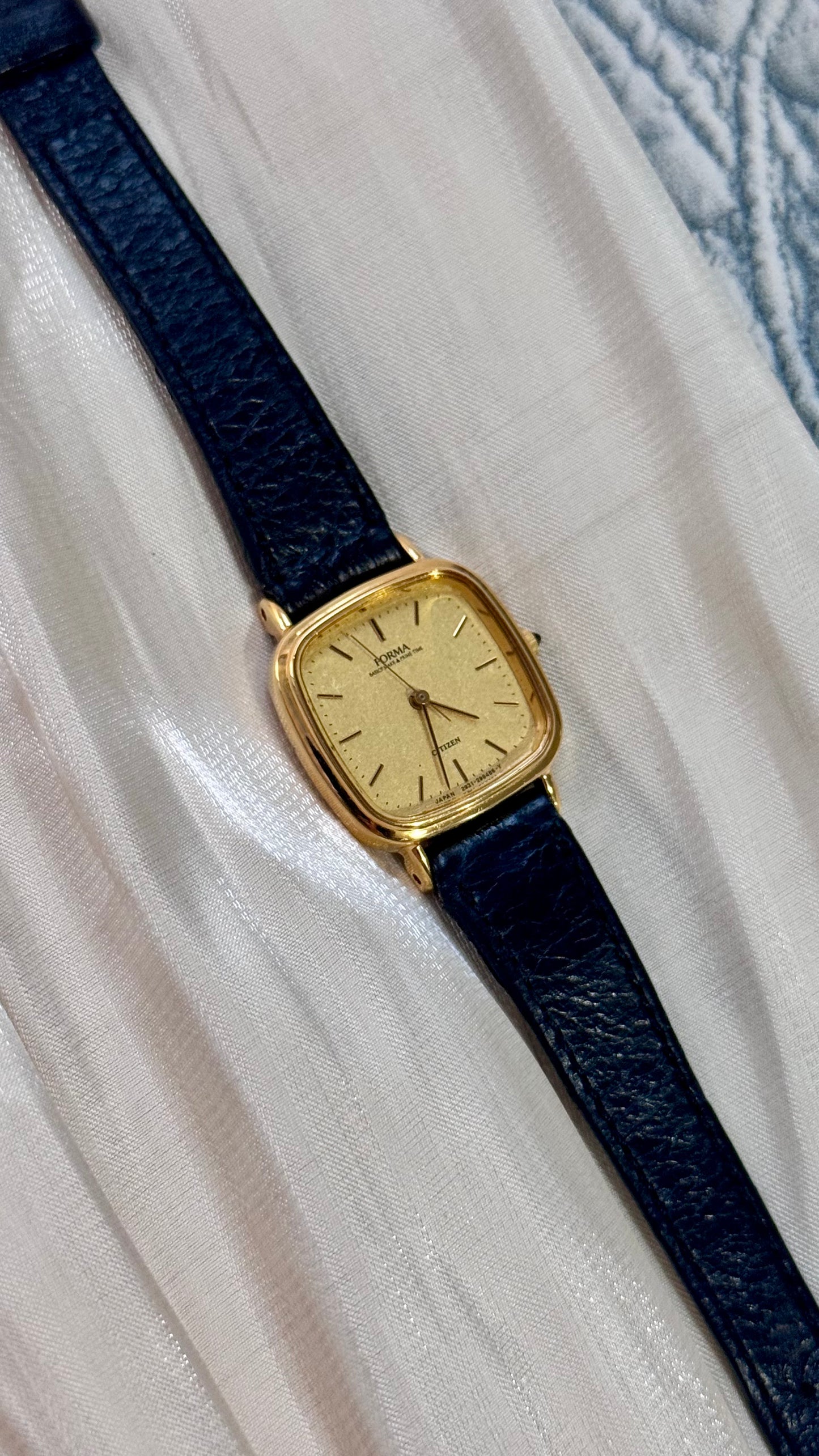 Classic Citizen Forma Vintage Watch 1990s - Gold Plated