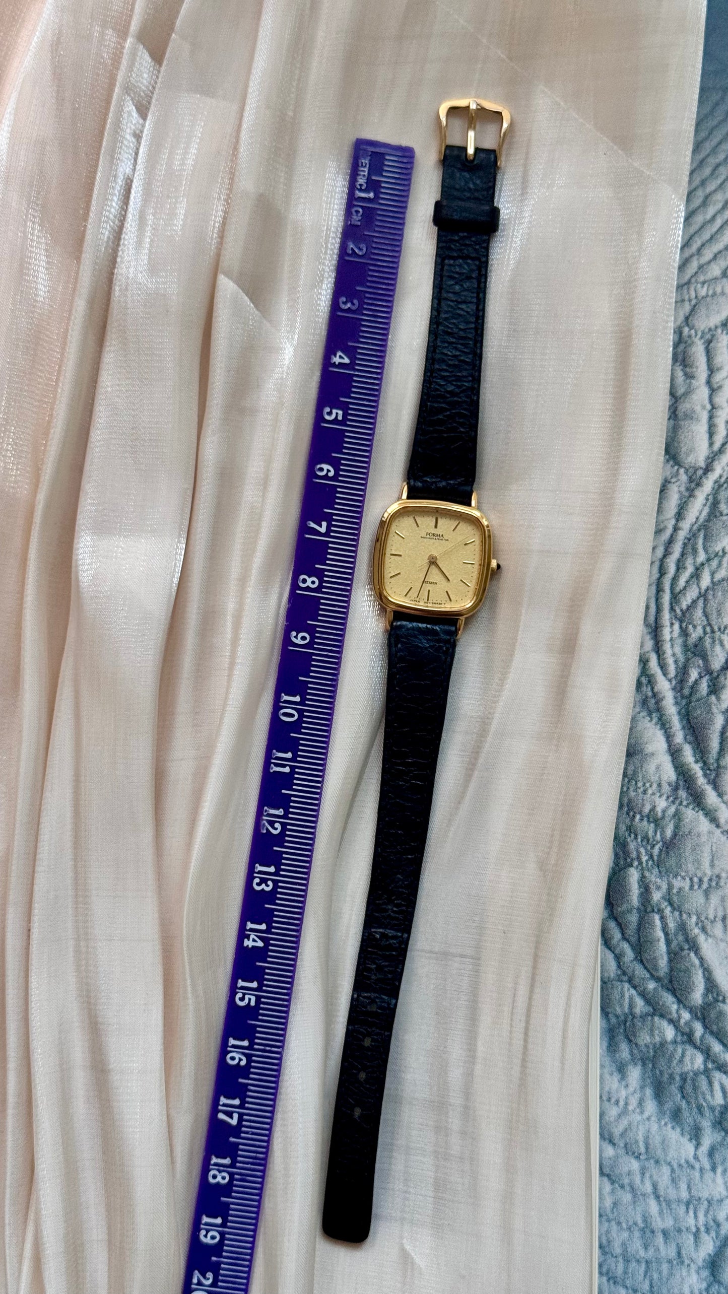 Classic Citizen Forma Vintage Watch 1990s - Gold Plated