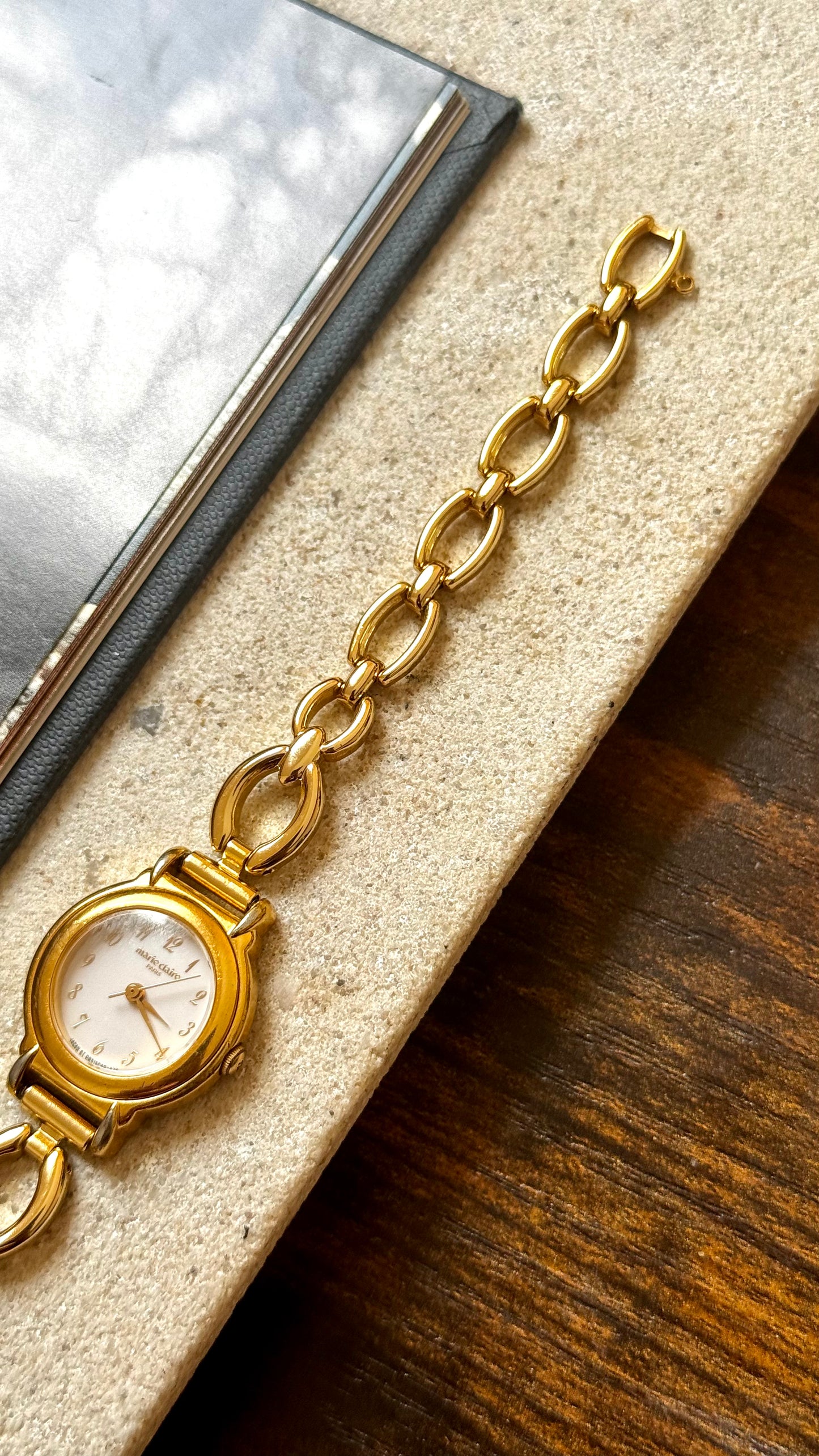 Marie Claire vintage watch - gold plated
