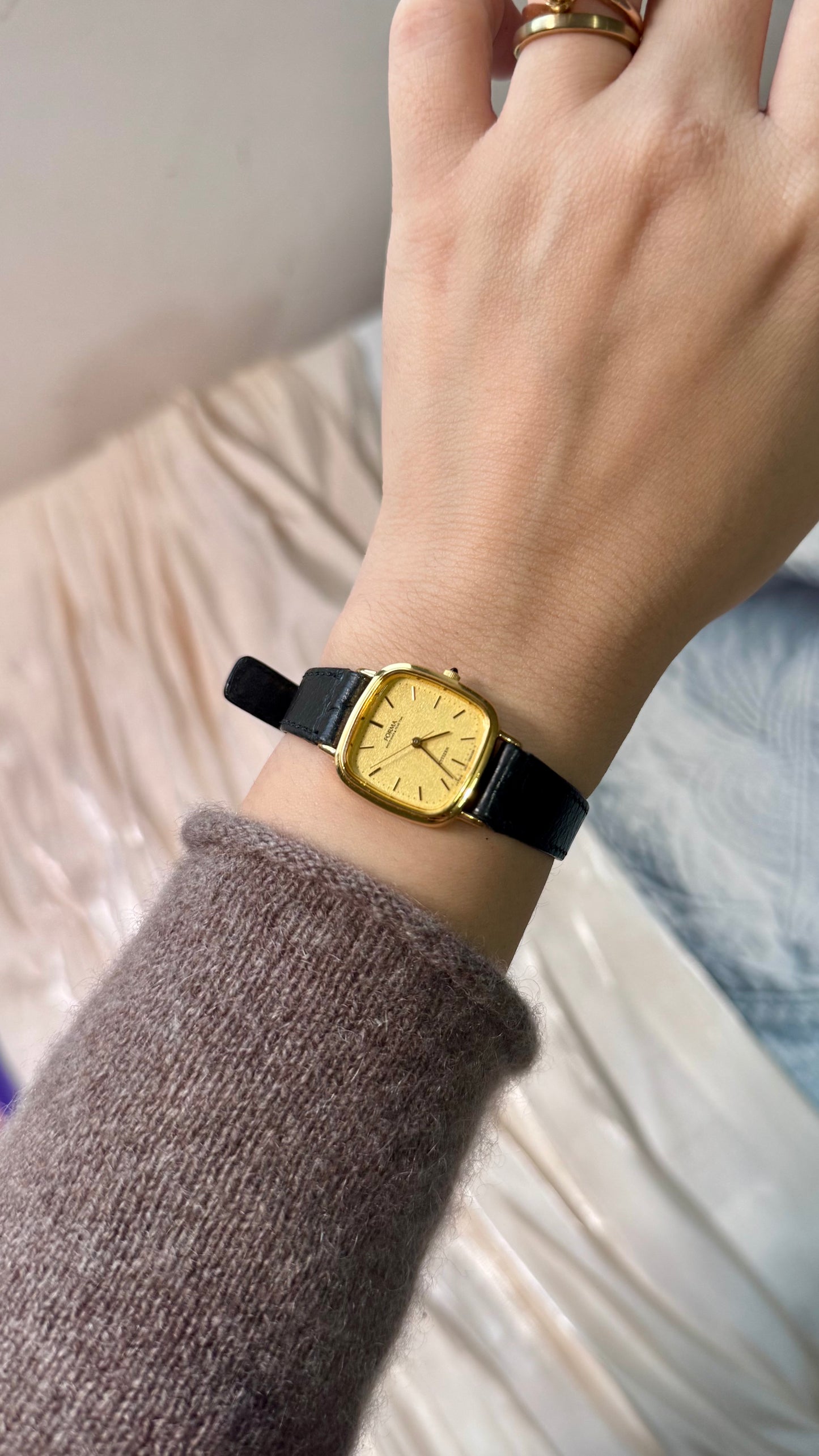 Classic Citizen Forma Vintage Watch 1990s - Gold Plated