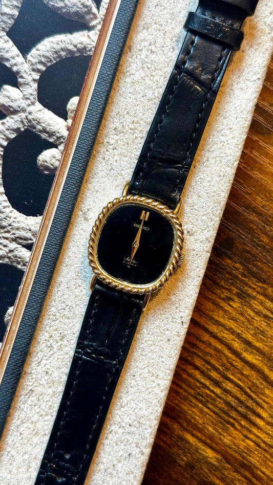 Vintage Seiko Socie 1976 Watch - Gold Plated