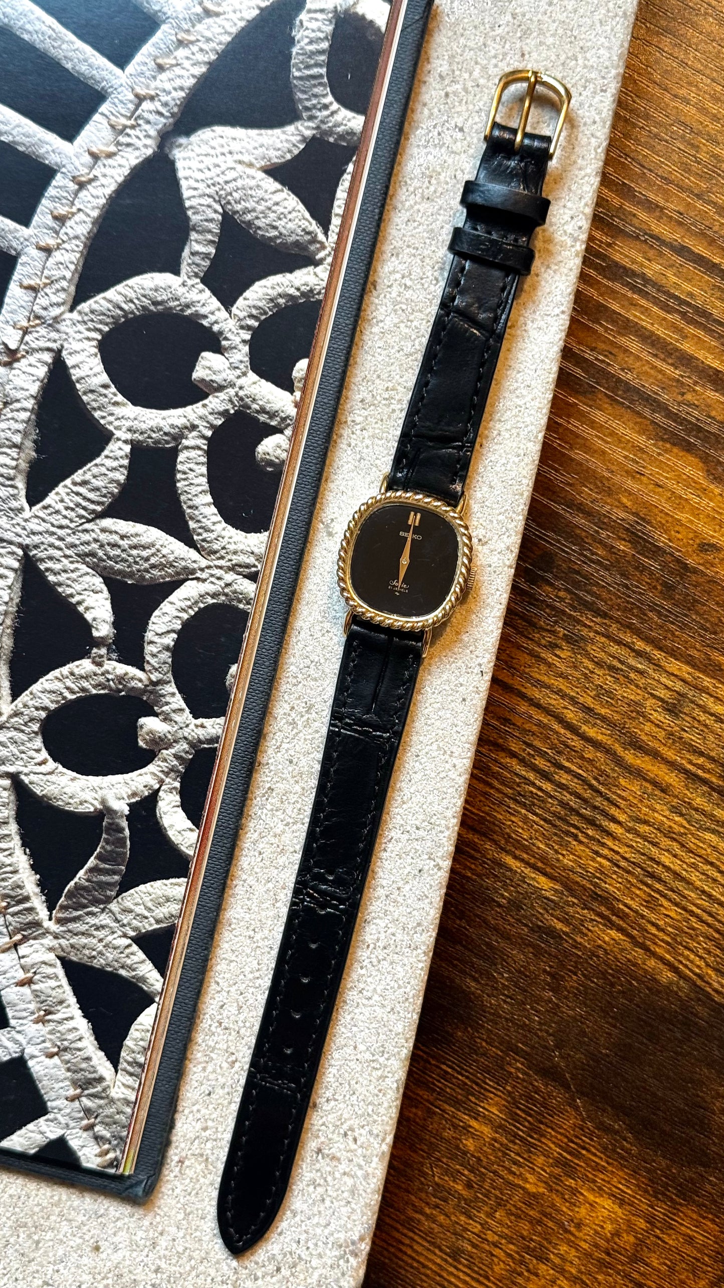 Vintage Seiko Socie 1976 Watch - Gold Plated