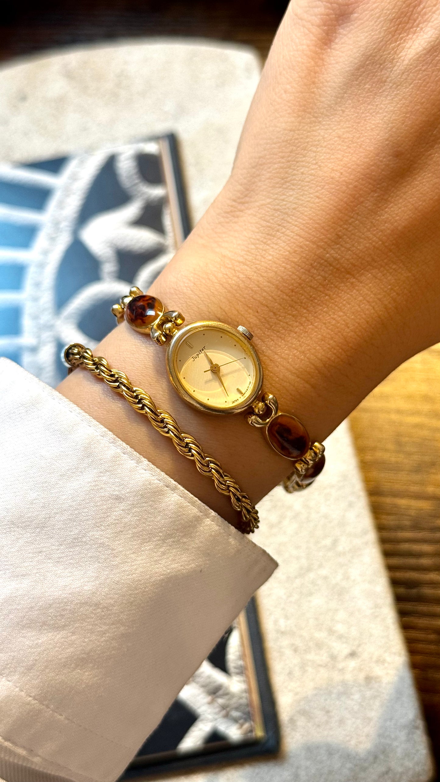 ORIENT Jupiter vintage watch - 18ct gold plated