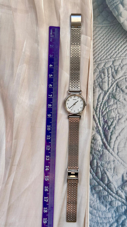 Vintage Seiko 1991 Watch - Adjustable Mesh Strap