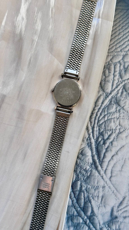Vintage Seiko 1991 Watch - Adjustable Mesh Strap