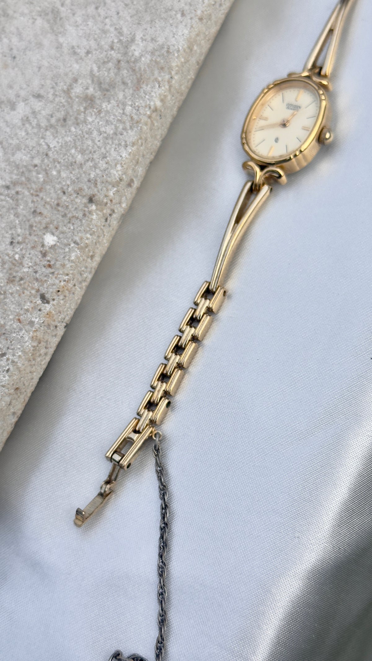 1990 Citizen CQ Vintage Watch - Gold Plated