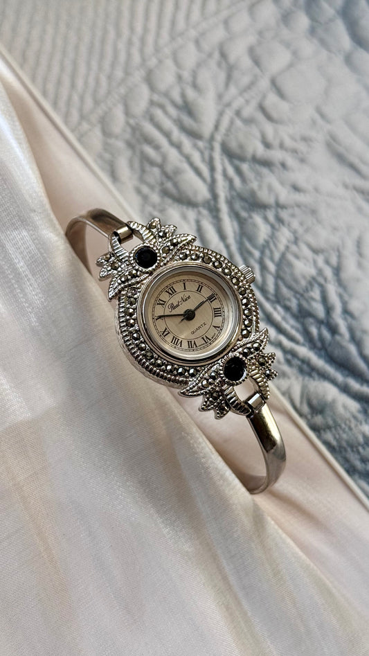 1990s Art Deco Vintage Bangle Watch - Super Rare Find