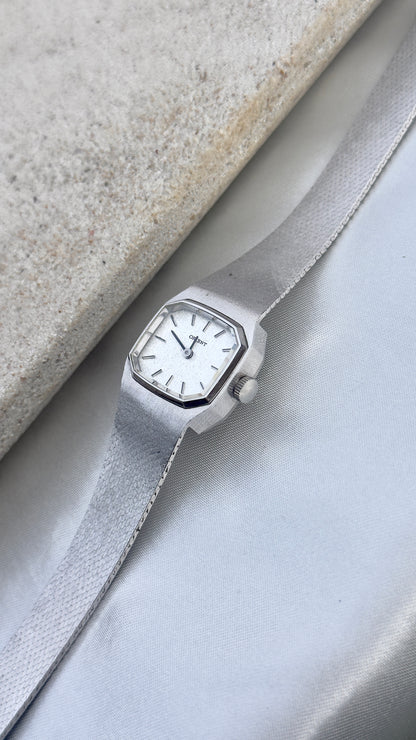 ORIENT Vintage Manual Watch 1970s - White Gold Plated