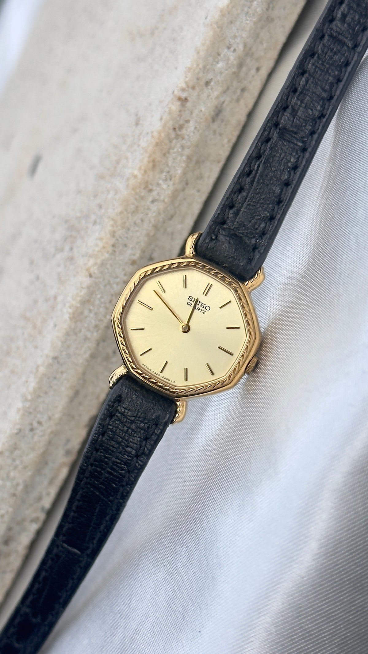 Seiko Vintage Watch 1981 - Gold Plated