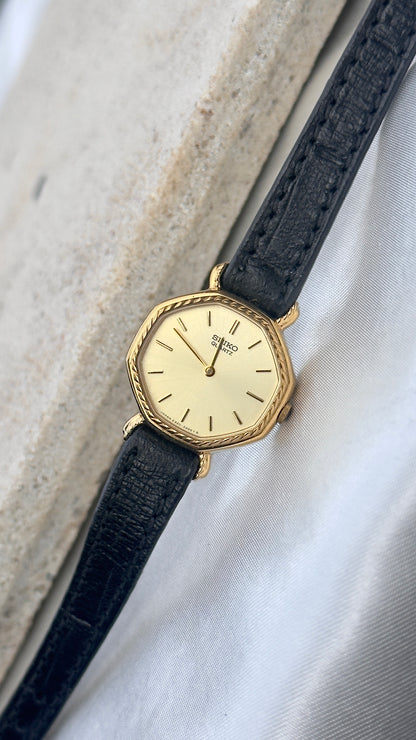 Seiko Vintage Watch 1981 - Gold Plated