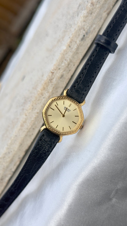 Seiko Vintage Watch 1981 - Gold Plated
