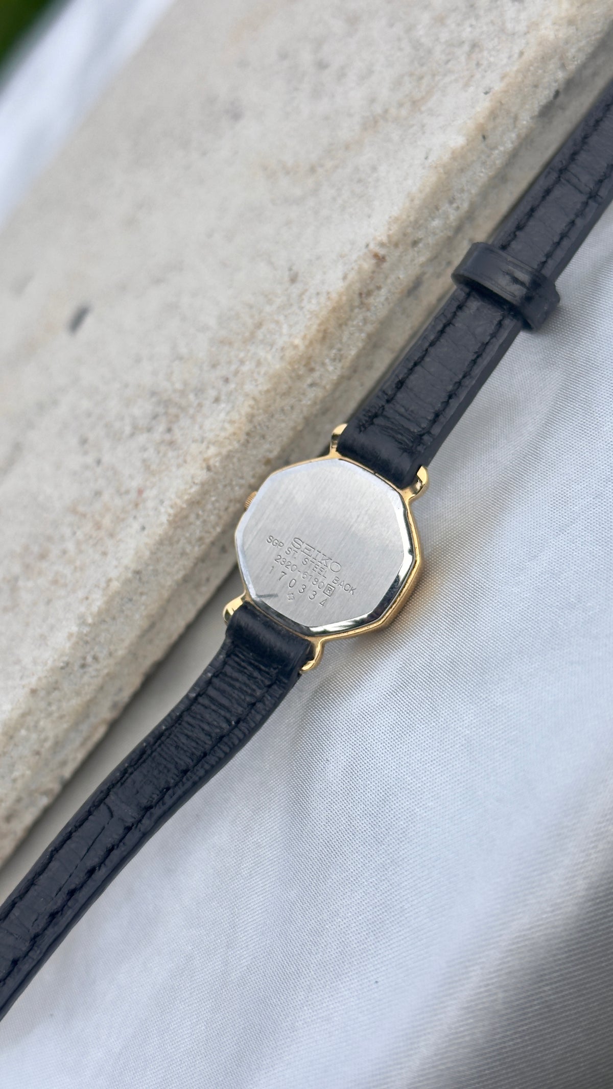 Seiko Vintage Watch 1981 - Gold Plated