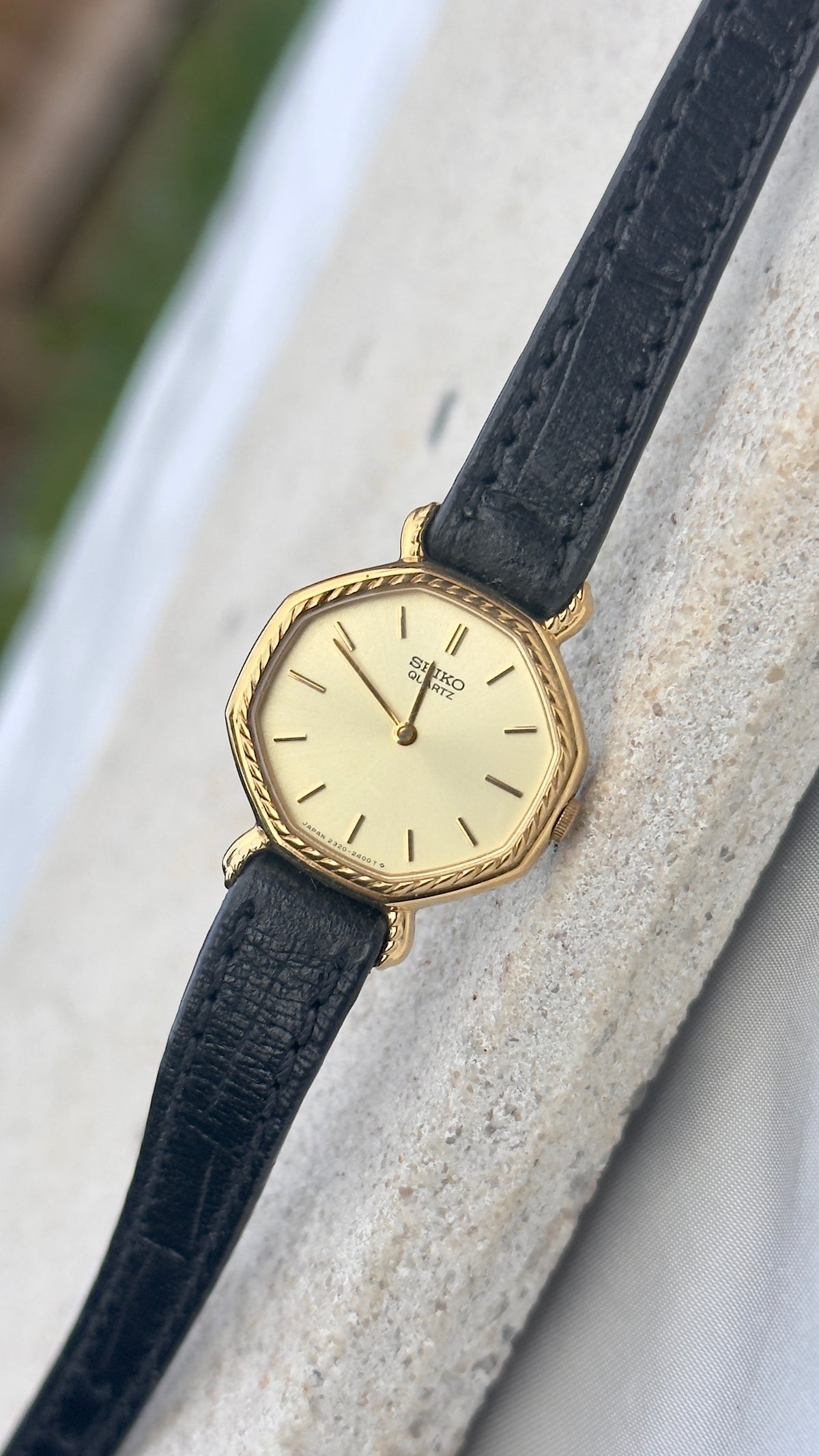 Seiko Vintage Watch 1981 - Gold Plated