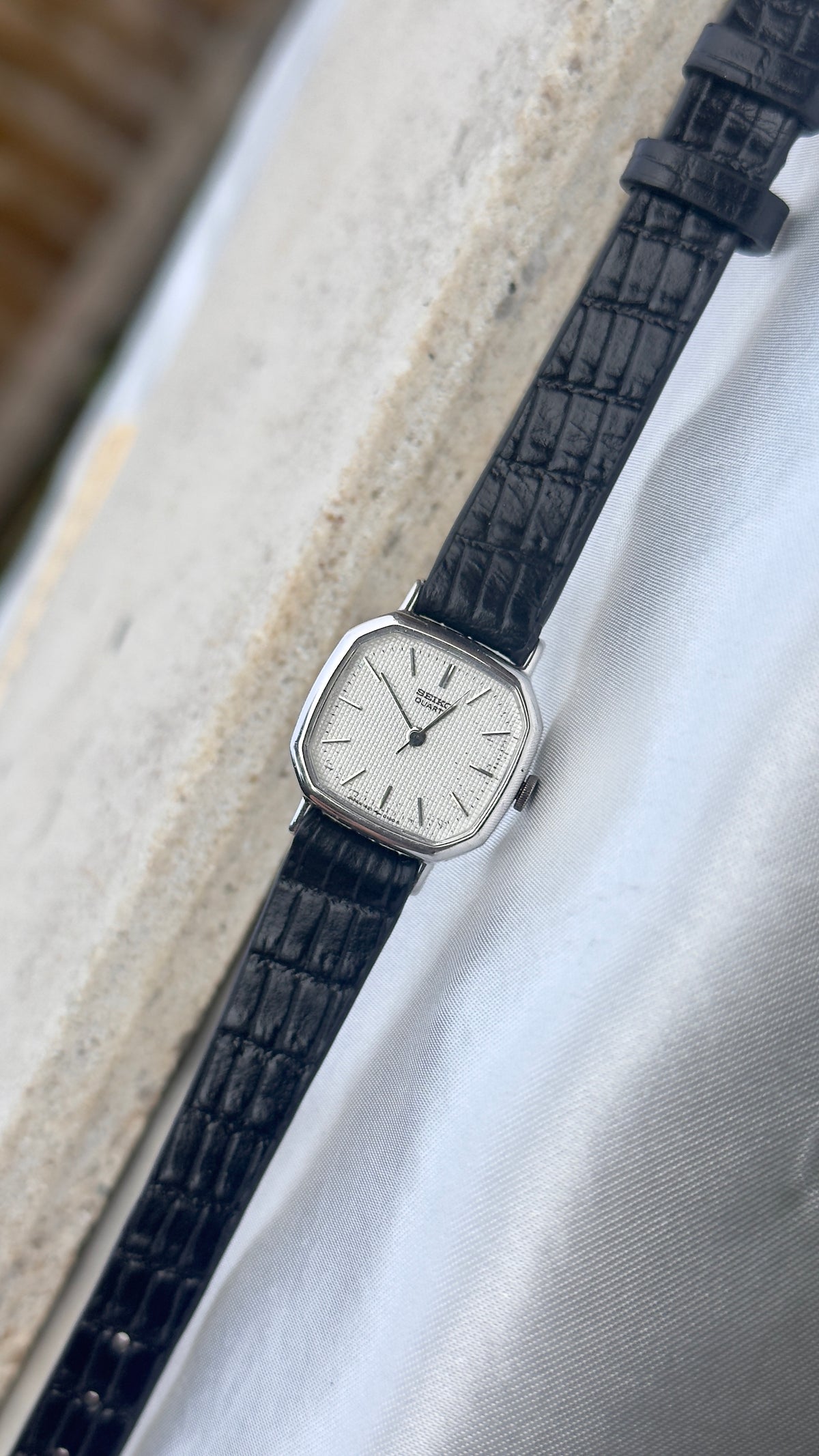 Seiko Vintage Watch 1980 - Palladium Plated
