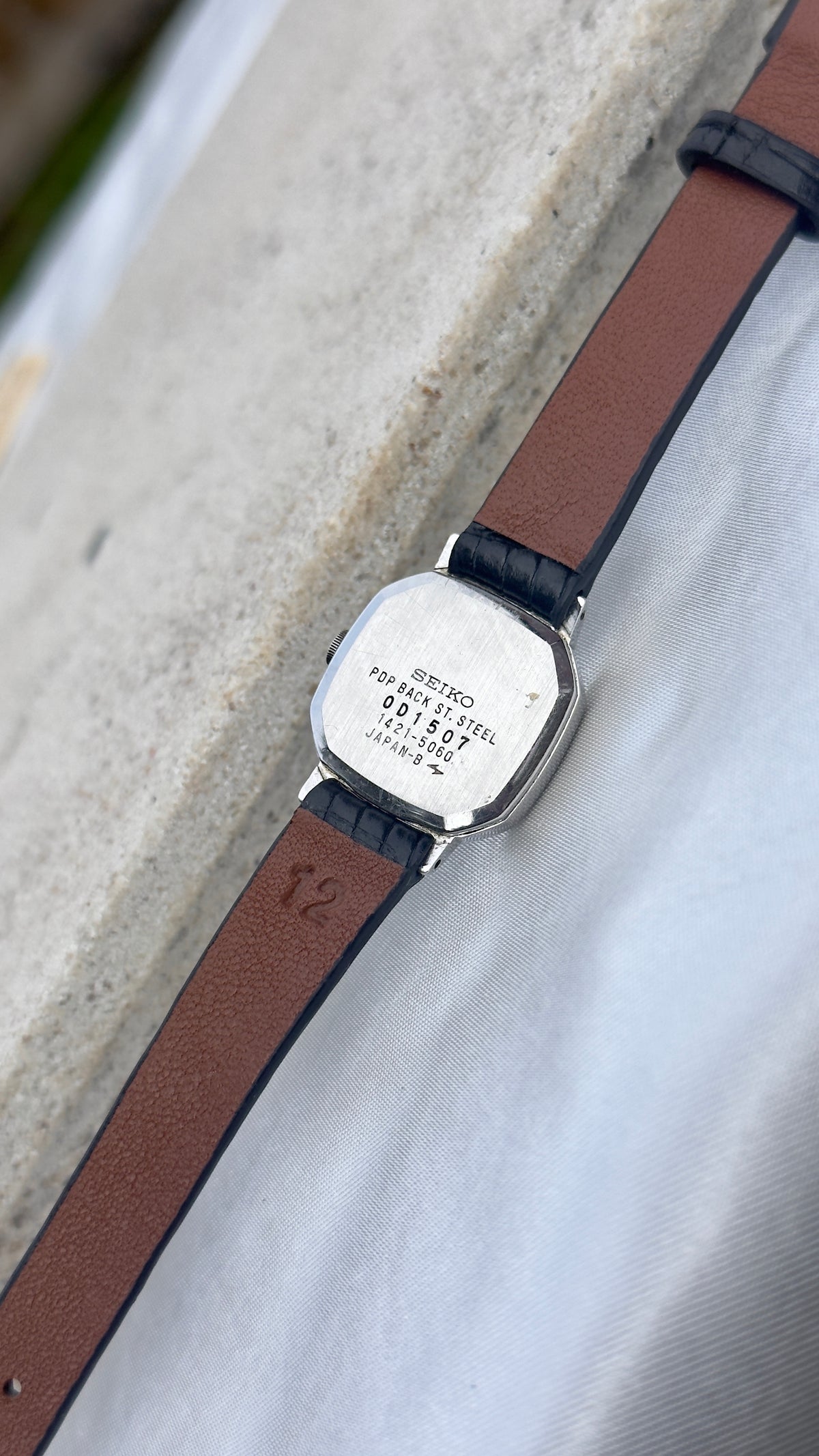 Seiko Vintage Watch 1980 - Palladium Plated