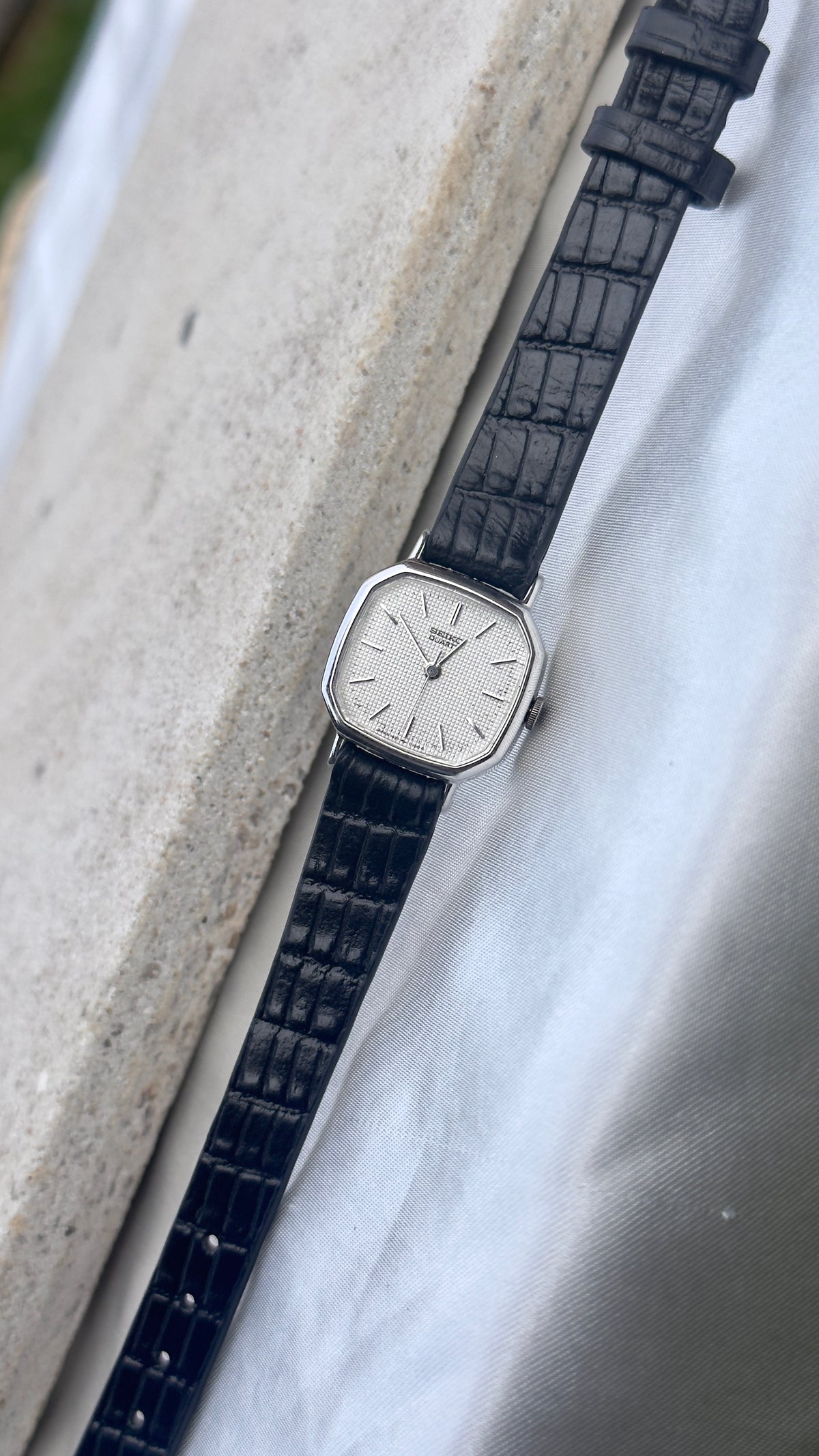 Seiko Vintage Watch 1980 - Palladium Plated