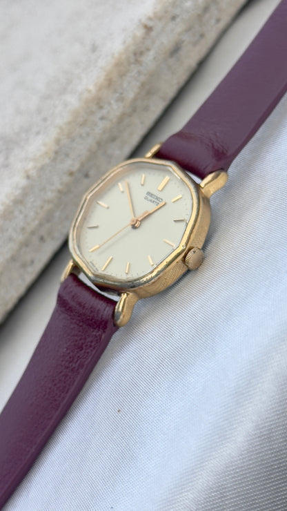 Seiko Vintage Watch 1981 - Gold Plated