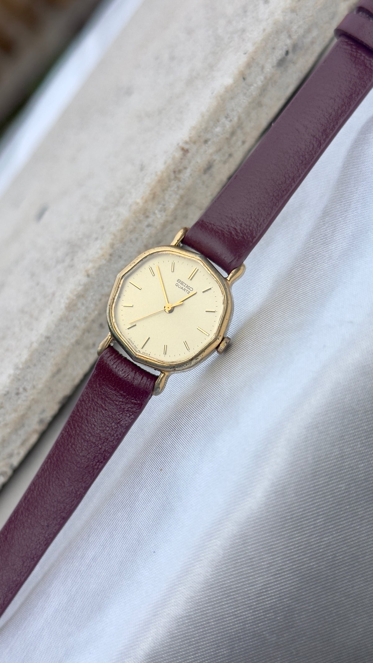 Seiko Vintage Watch 1981 - Gold Plated