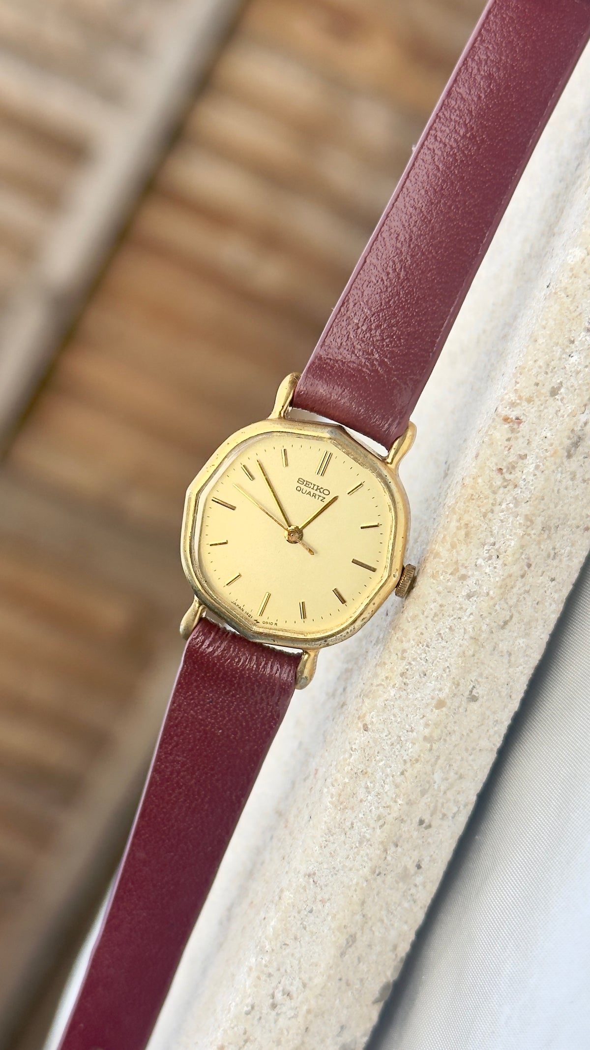Seiko Vintage Watch 1981 - Gold Plated