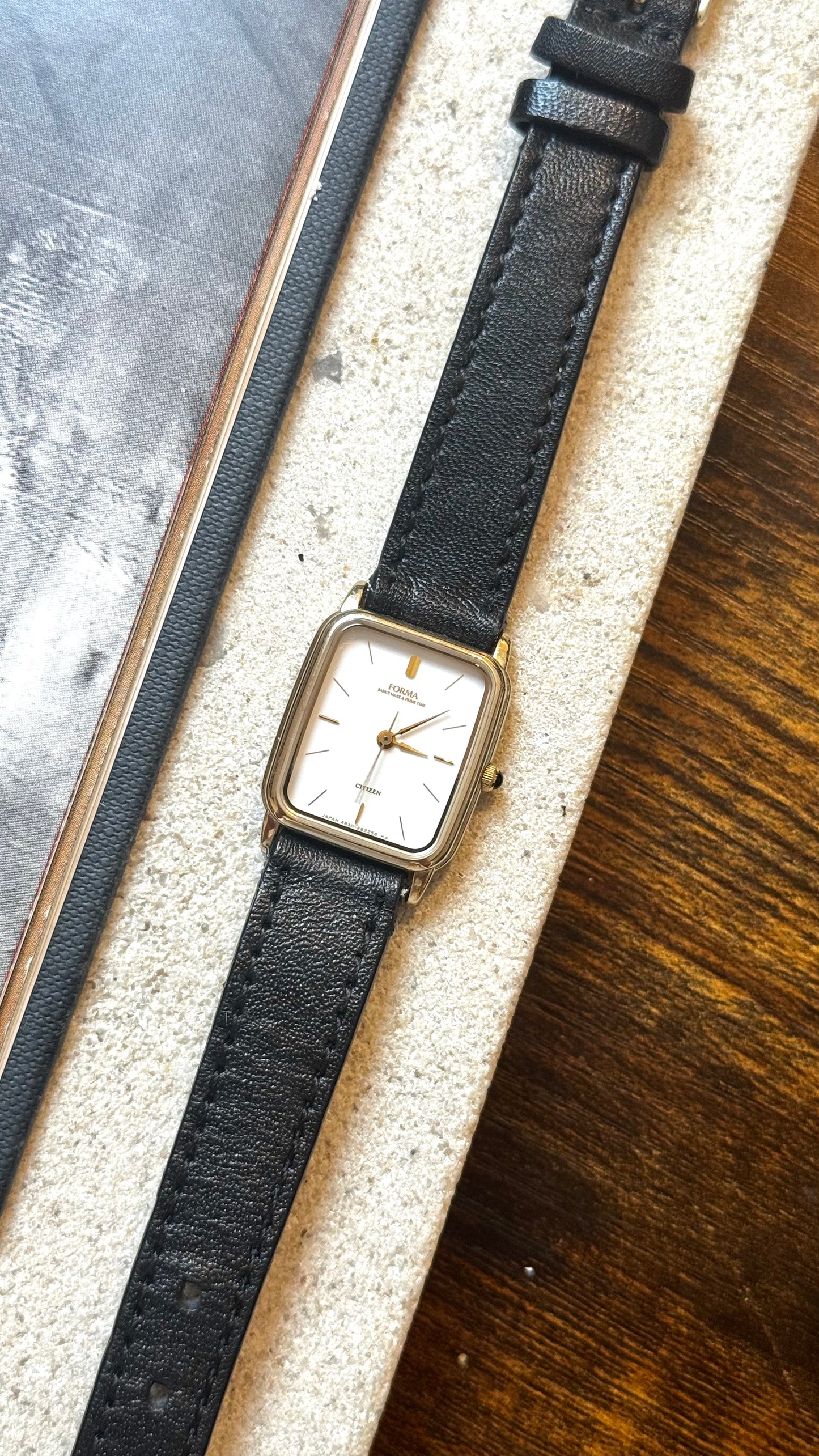 Citizen Forma Vintage Watch 1988 - 18ct Gold Plated
