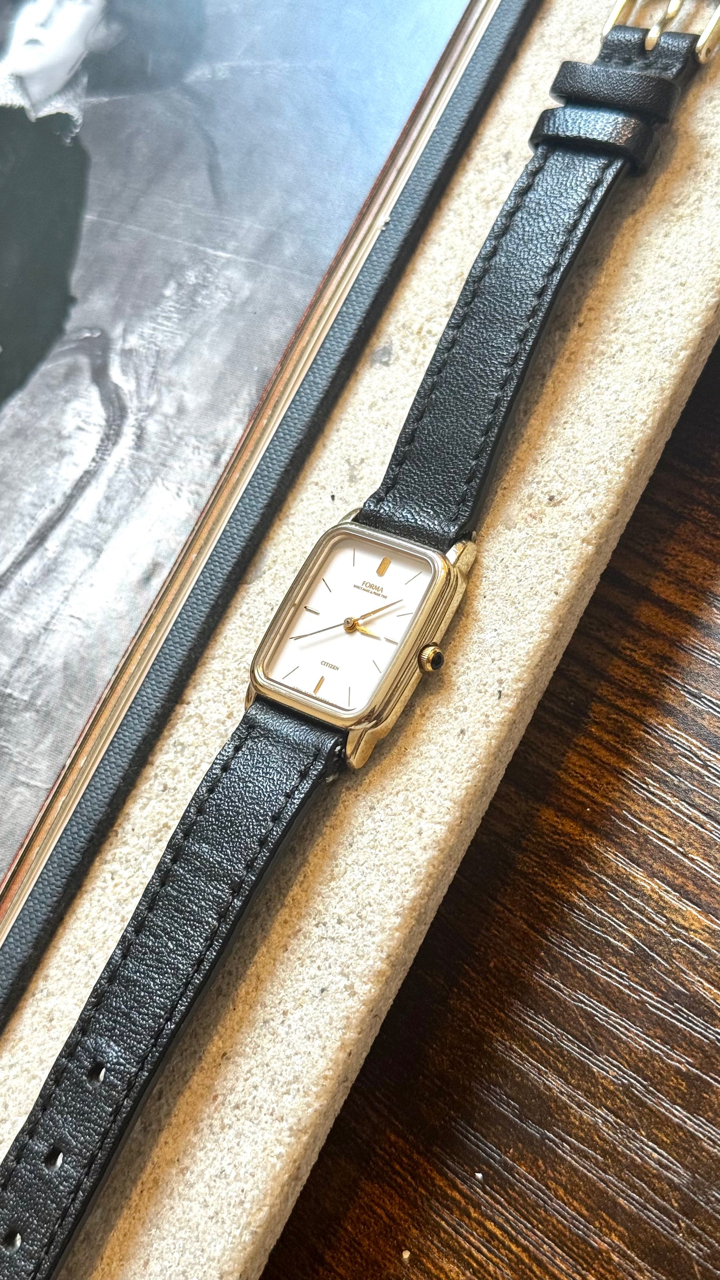 Citizen Forma Vintage Watch 1988 - 18ct Gold Plated