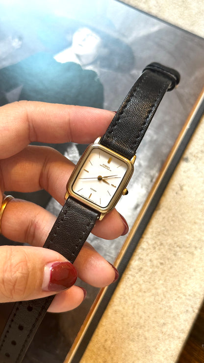 Citizen Forma Vintage Watch 1988 - 18ct Gold Plated