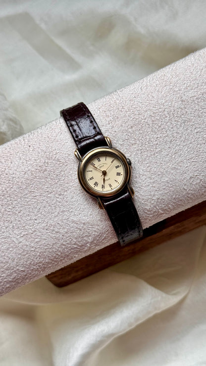 YOU - Orient Vintage Watch 1990s - Bespoke Leather