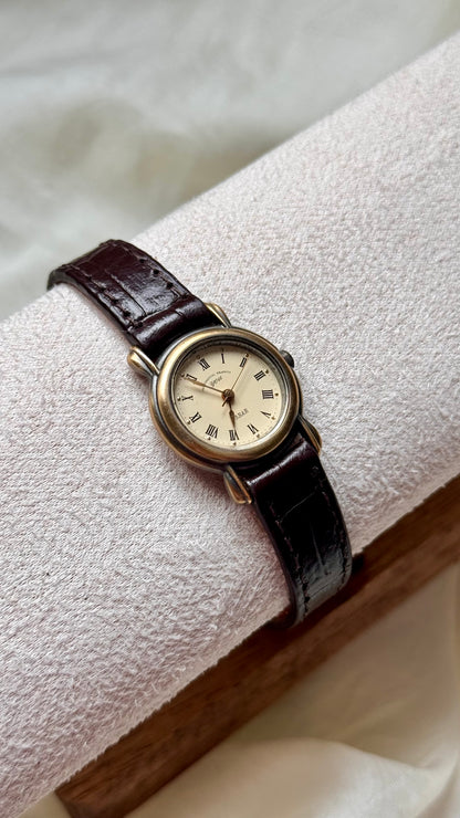 YOU - Orient Vintage Watch 1990s - Bespoke Leather