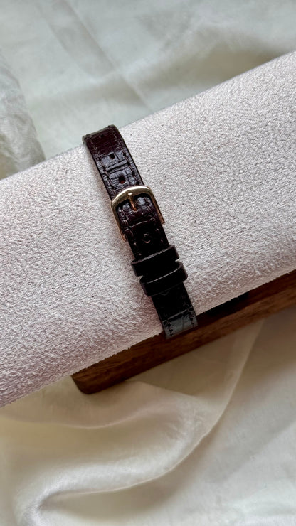 YOU - Orient Vintage Watch 1990s - Bespoke Leather