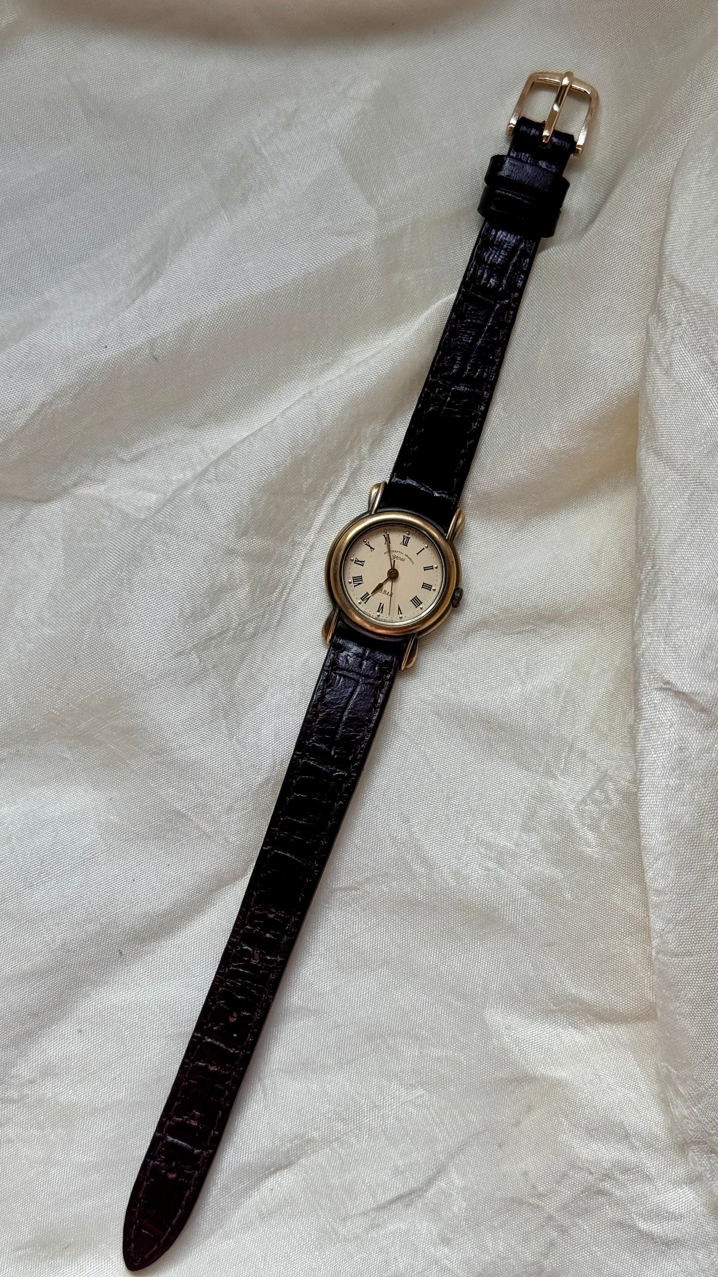 YOU - Orient Vintage Watch 1990s - Bespoke Leather