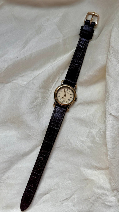 YOU - Orient Vintage Watch 1990s - Bespoke Leather