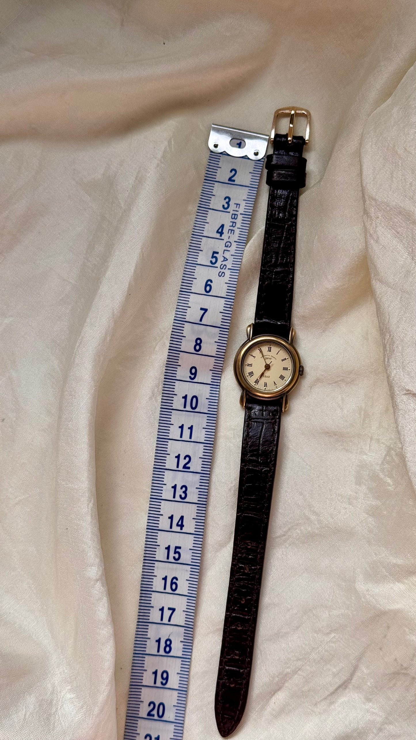 YOU - Orient Vintage Watch 1990s - Bespoke Leather