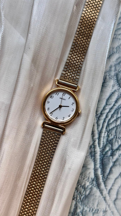 Vintage Seiko Watch 1993 - Gold Plated